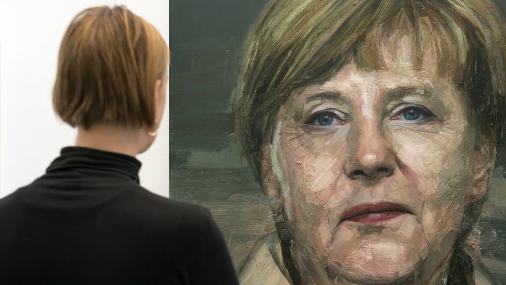 Angela Merkel Tattoo