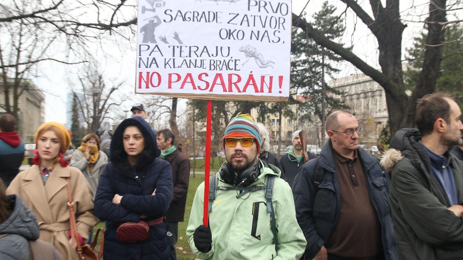 Odr An Protest Portiv Nacrta Zakona O Unutra Njim Poslovima Ako Se Taj