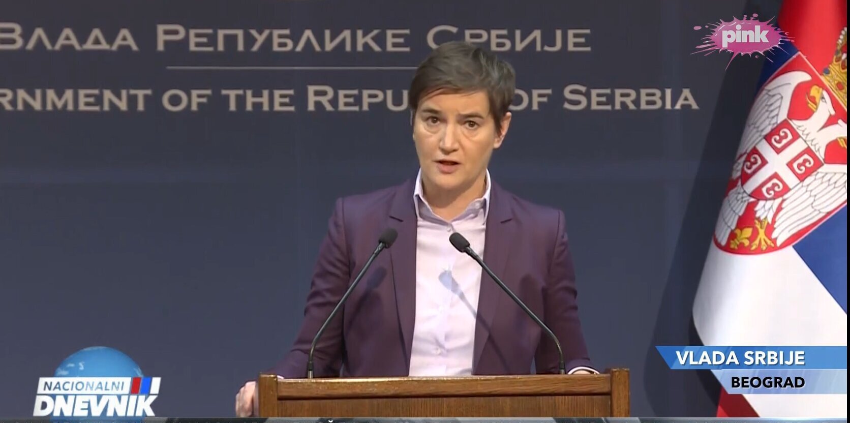 Ana Brnabić uoči posebne sednice Vlade Pritisci na Srbiju su užasni