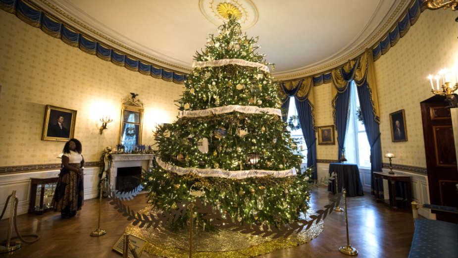 Obamin poslednji Božić u Beloj kući (FOTO) 1