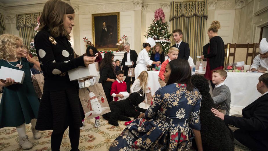 Obamin poslednji Božić u Beloj kući (FOTO) 5