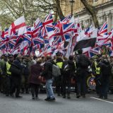 Hapšenje na protestima u Londonu 2