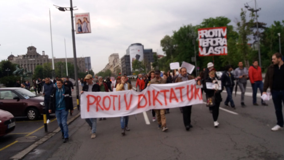 Optuživali se za "raspad" protesta (VIDEO ) 1