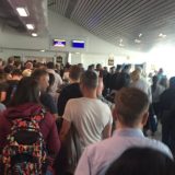 Evakuisan Terminal 3 aerodroma u Mančesteru 8