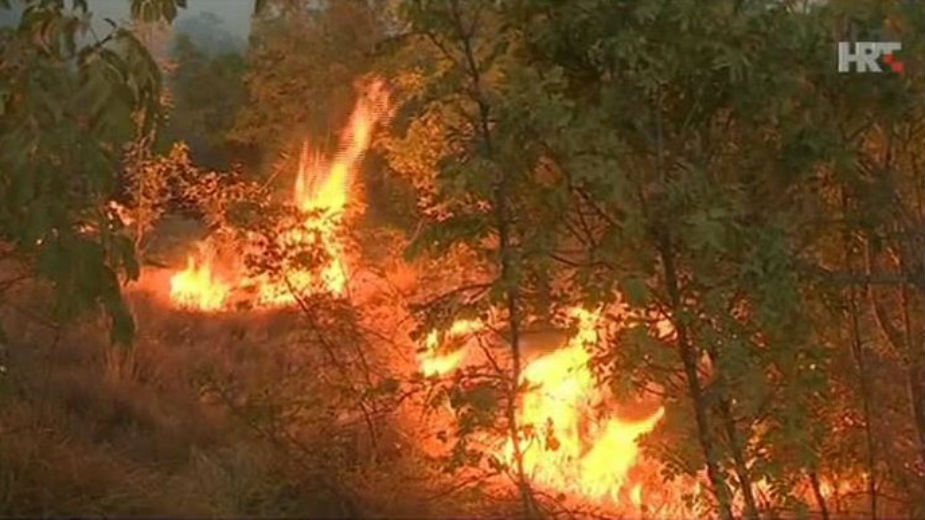 Novi požari u Hrvatskoj 1