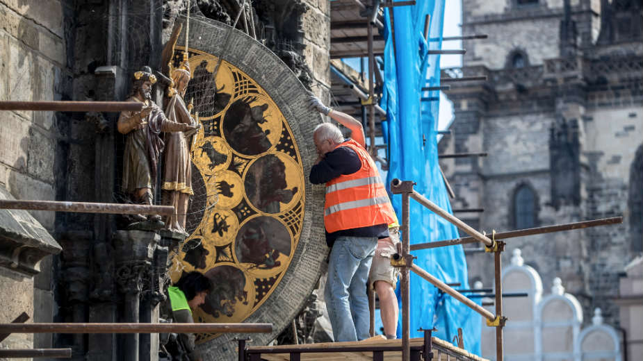 Restauracija astronomskog sata u Pragu 1