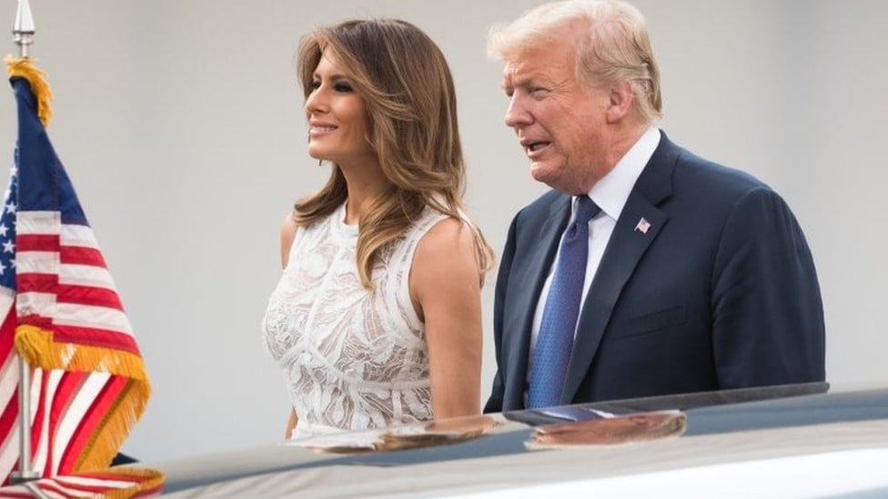 Donald i Melanija Tramp