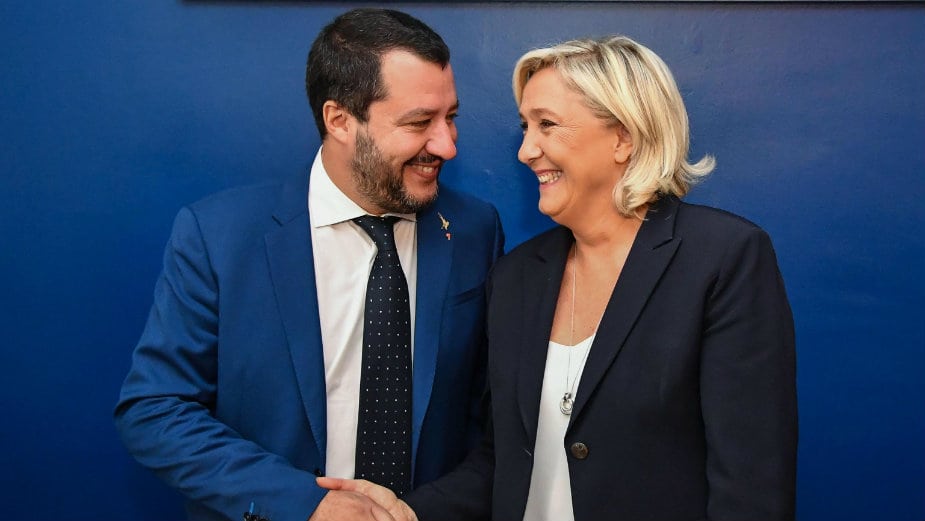 Salvini i Le Pen najavili zajedničku kampanju za evropske izbore 1
