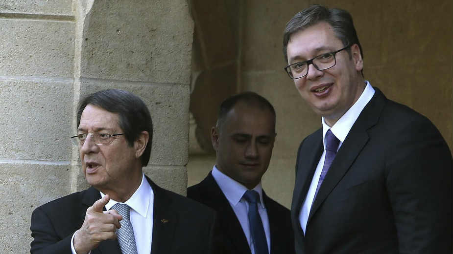 Vučić: Kipar kao glas Srbije 1