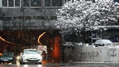 Lančani sudar na Ibarskoj, zbog snega kolaps u saobraćaju u Beogradu 3