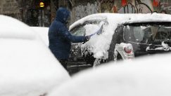 Lančani sudar na Ibarskoj, zbog snega kolaps u saobraćaju u Beogradu 4