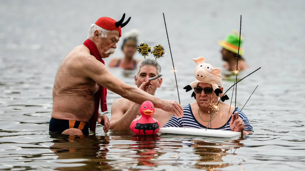 Prvi dan 2019. godine u svetu (FOTO) 1