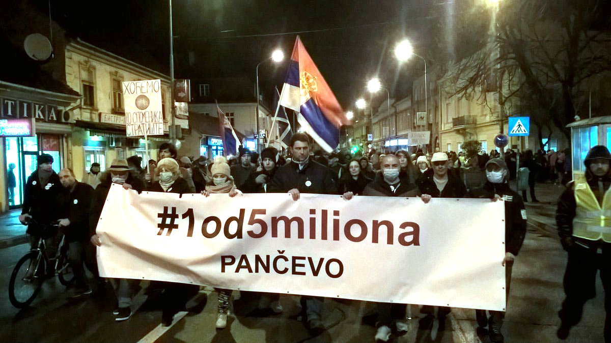 Jedan od pet miliona Pančevo: Krivična prijava protiv gradonačelnika Pančeva 1