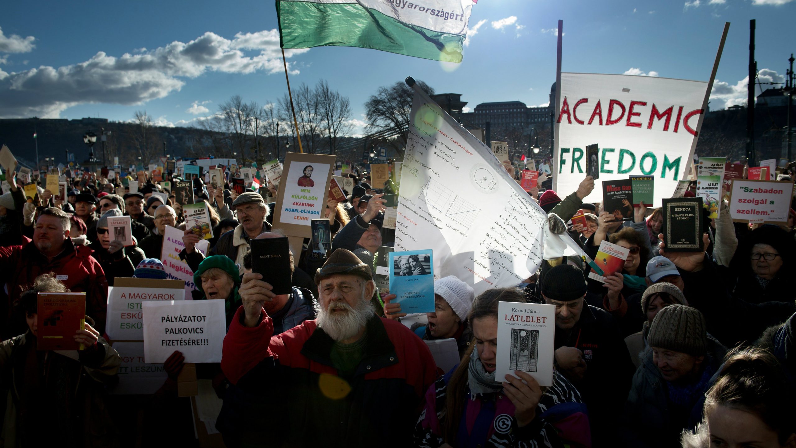 Stotine naučnika u protestu protiv reformi finansiranja u Mađarskoj 1