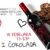 Vino i čokolada u Beogradskom marketu 14. februara 13