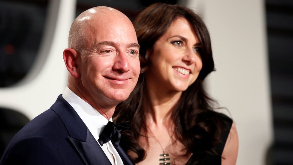 Džef Bezos i njegova bivša supruga Makenzi