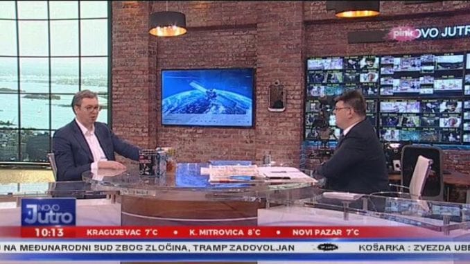 BIRODI: President Vučić and TV Pink jointly misinform the public 2