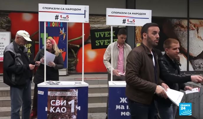 Francuska televizija: Protest u Beogradu test za opoziciju 1
