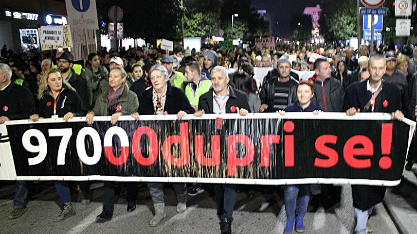 Crna Gora: Protesti koštali više od 15.500 evra 1