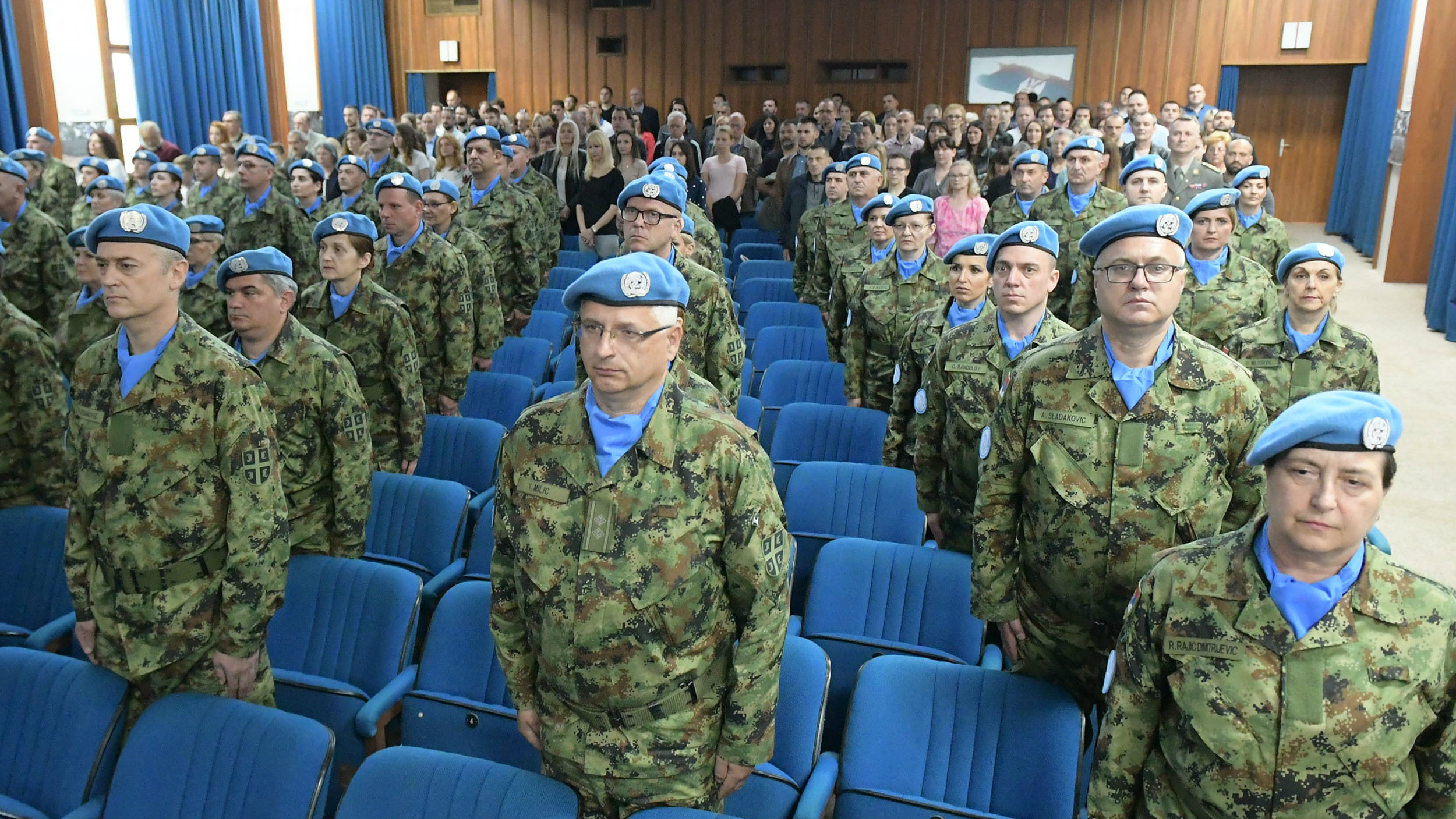 Svečano ispraćeni srpski vojnici u misiju u Centralnoafričkoj Republici 1