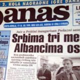 Kako se pre 20 godina govorilo o podeli Kosova? 6