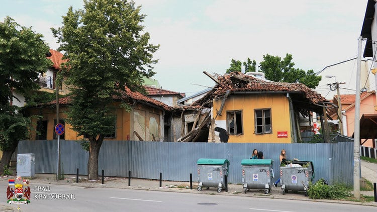 Kragujevac: Izmene projekta odlažu radove na kući Đure Jakšića 1