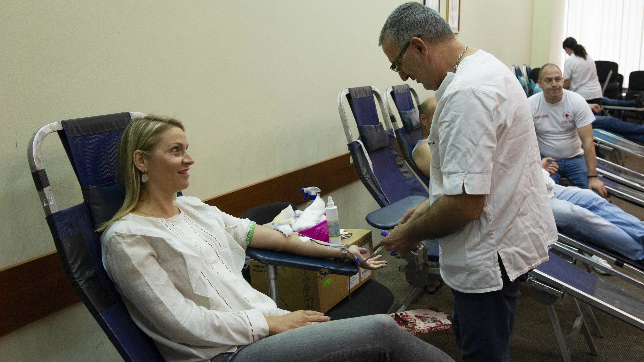 Pripadnici MUP-a dobrovoljno dali krv 1