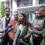 Studenti iz organizacije "1 od 5 miliona" saslušani po krivičnoj prijavi Bujoševića 12