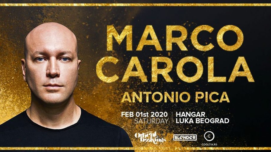 Legenda elektronske muzike, Marco Carola se vraća u Beograd 1
