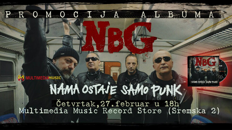 Promocija novog albuma grupe NBG 27. februara 1