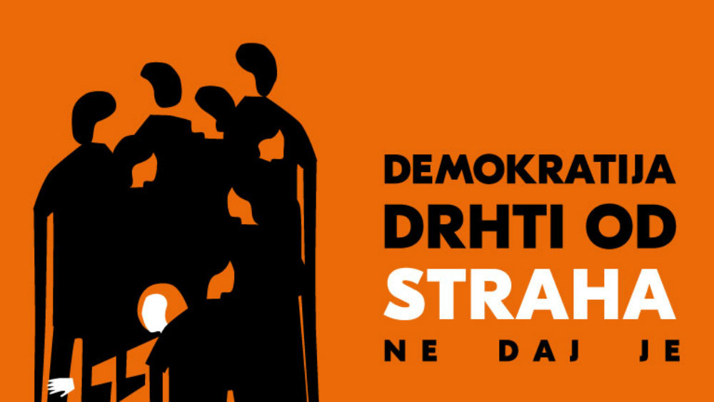 CRTA: Demokratija drhti od straha. Ne daj je! 1