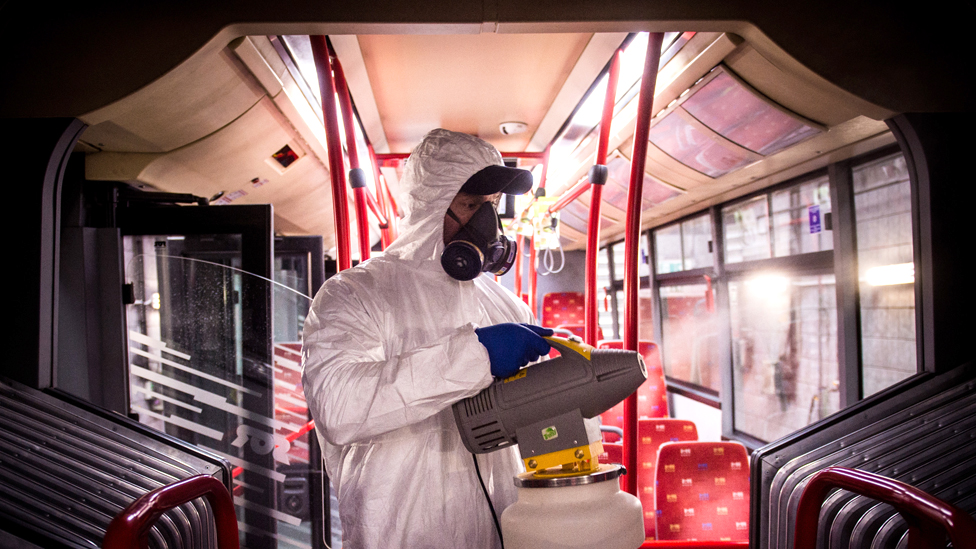 Dezinfekcija autobusa