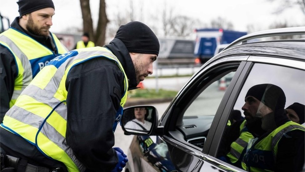 Policijska kontrola u Nemačkoj