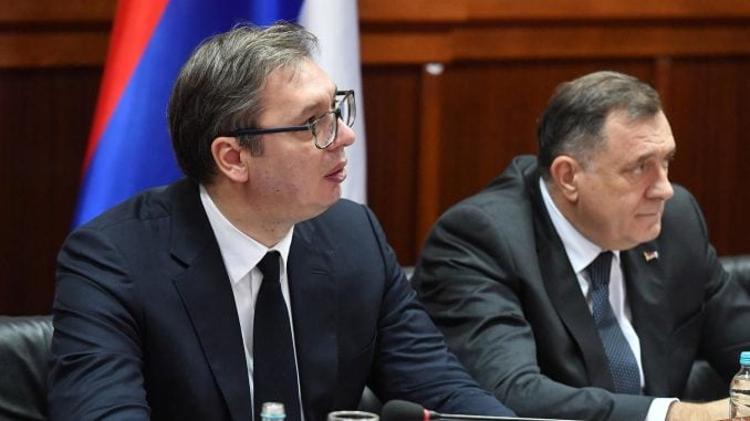 Vučić received Dodik and Čović in Belgrade, Izetbegović dissatisfied 1