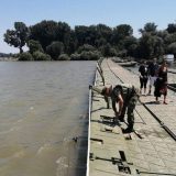 Vojska Srbije: Postavljen pontonski most od Zemunskog keja do plaže Lido 6