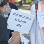 Protest ispred konzulata Srbije u Hamburgu (FOTO, VIDEO) 6