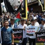 Gaza: Stotine Palestinaca protestovale zbog sporazuma Izraela i UAE 11