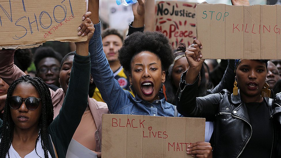 Black Lives Matter protest in London