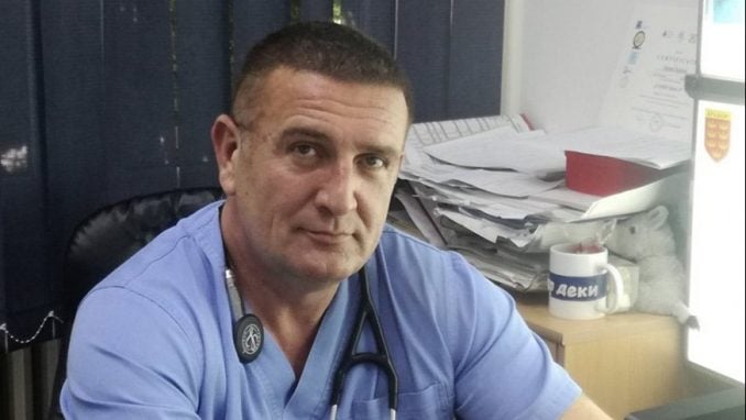 Pulmonologist Žujović has pulmonary edema, which is not life-threatening 1