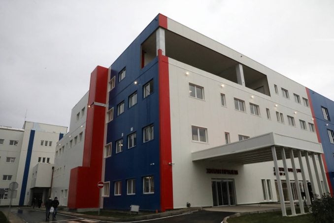 Kovid Hospital in Batajnica received the first 1 patients