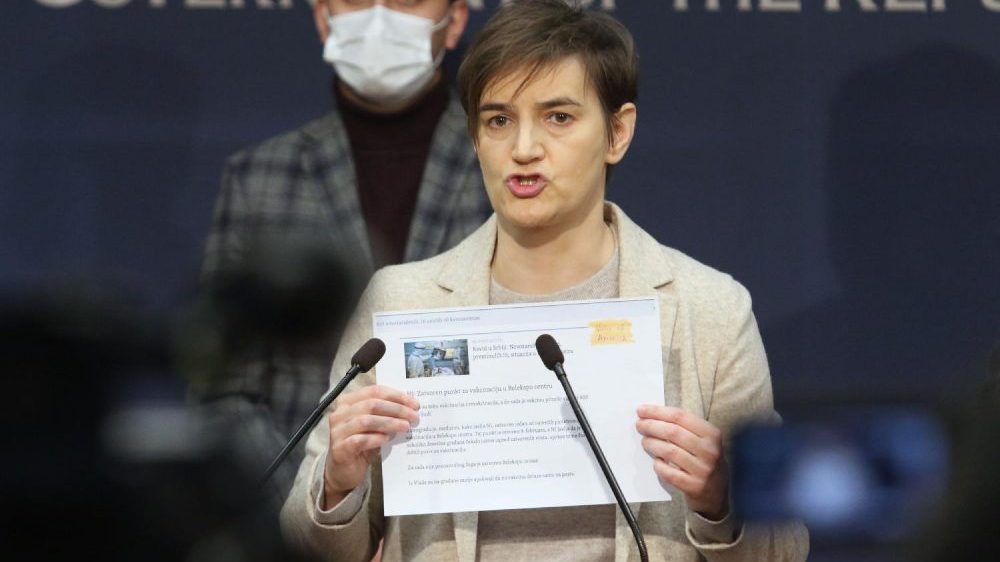 Premijerka optužila N1 da svesno ugrožava proces vakcinacije u Srbiji 1