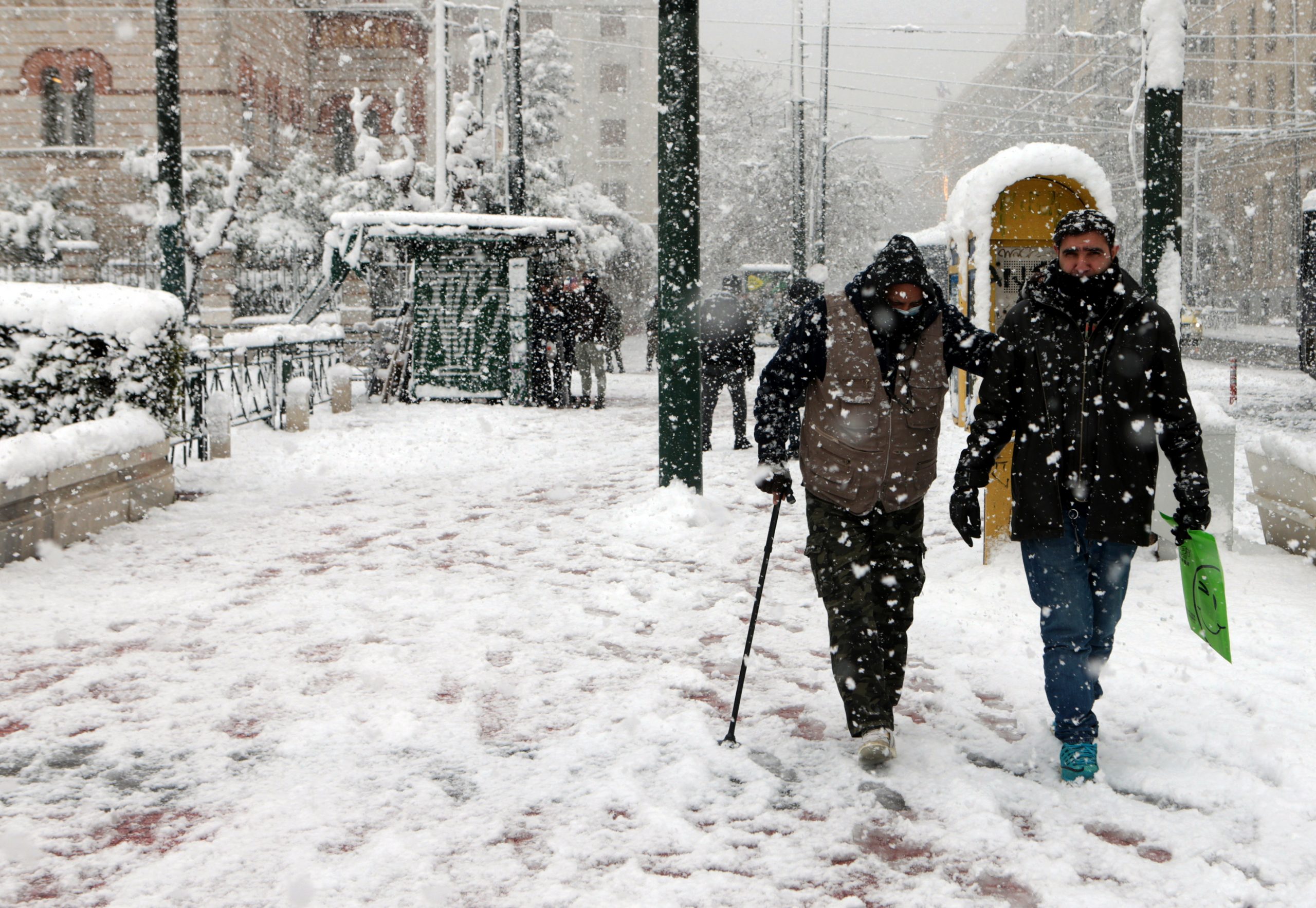 U Grčkoj dve osobe stradale u talasu hladnoće i snežnim padavinama 1