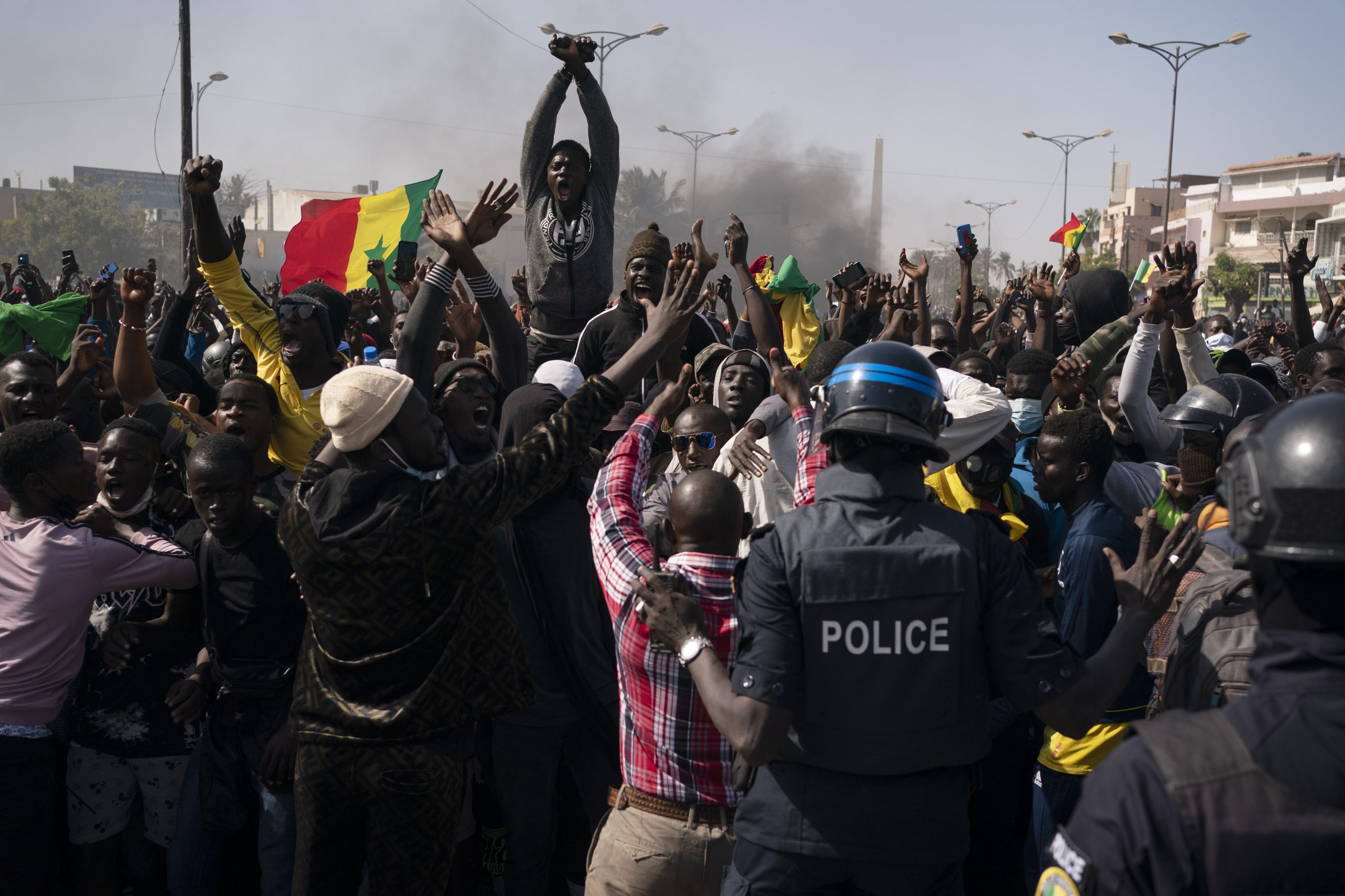 U Senegalu neredi na skupu pristalica opozicionara Usmana Sonka 1