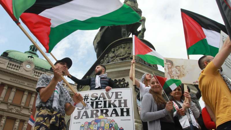 Skup Palestinaca u Beogradu s porukom: Sloboda za Palestinu 1