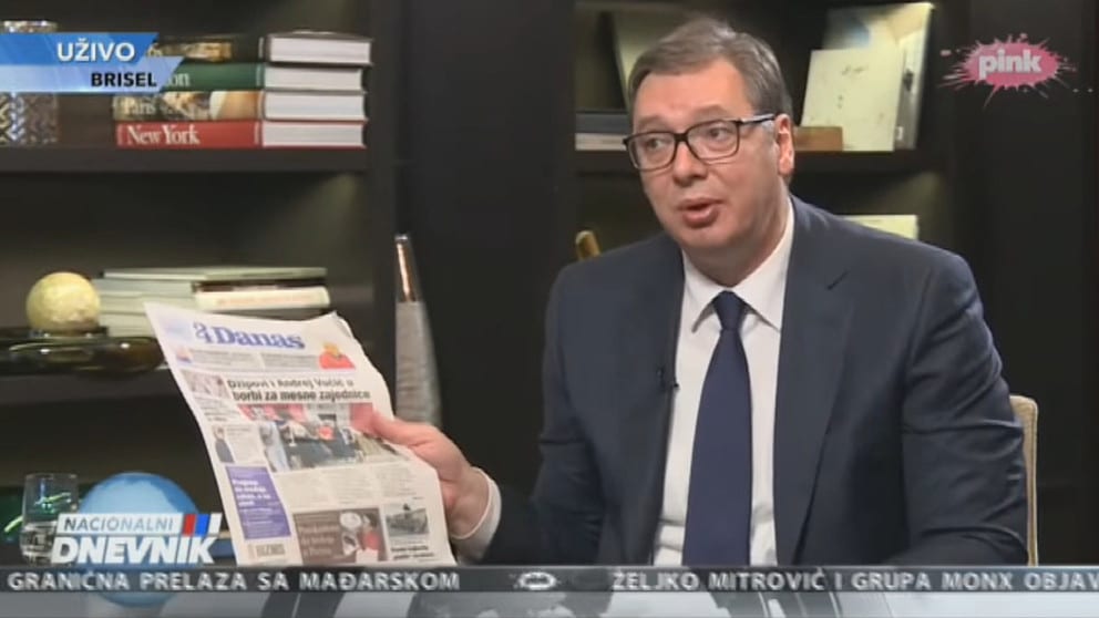 Opasna izjava Vučića da je Danas "fašistička propaganda" 1