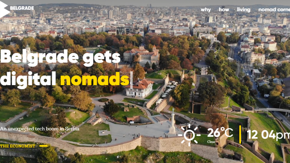 Pokrenut sajt za promociju Beograda kao destinacije za digitalne nomade 1