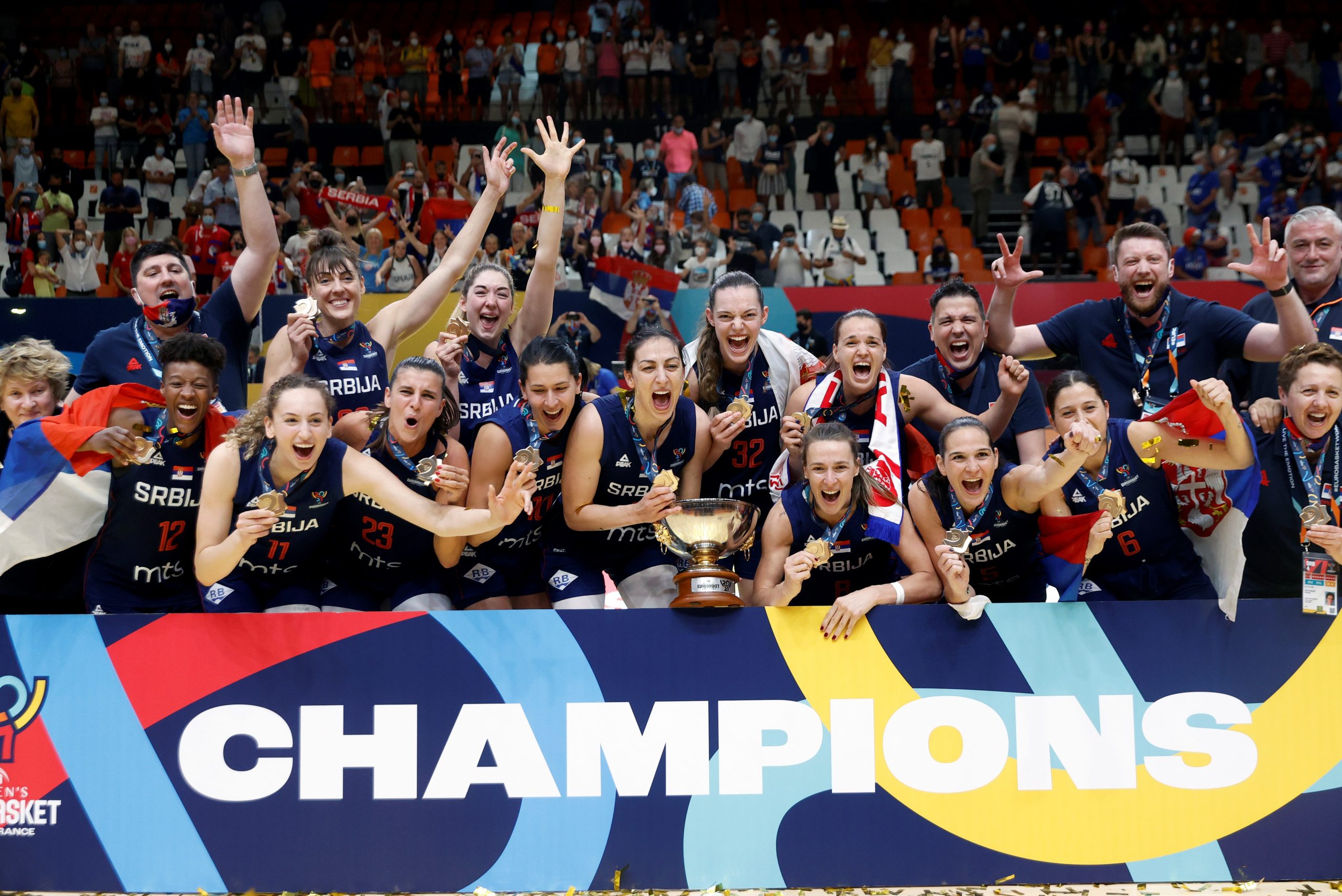 Košarkašice Srbije osvojile zlato na Evropskom prvenstvu 3
