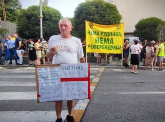 Građani u Loznici protestovali protiv Rio Tinta (FOTO) 8