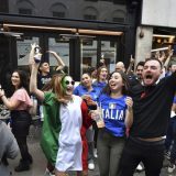 Erupcija slavlja u Italiji posle osvajanja titule šampiona Evrope 13