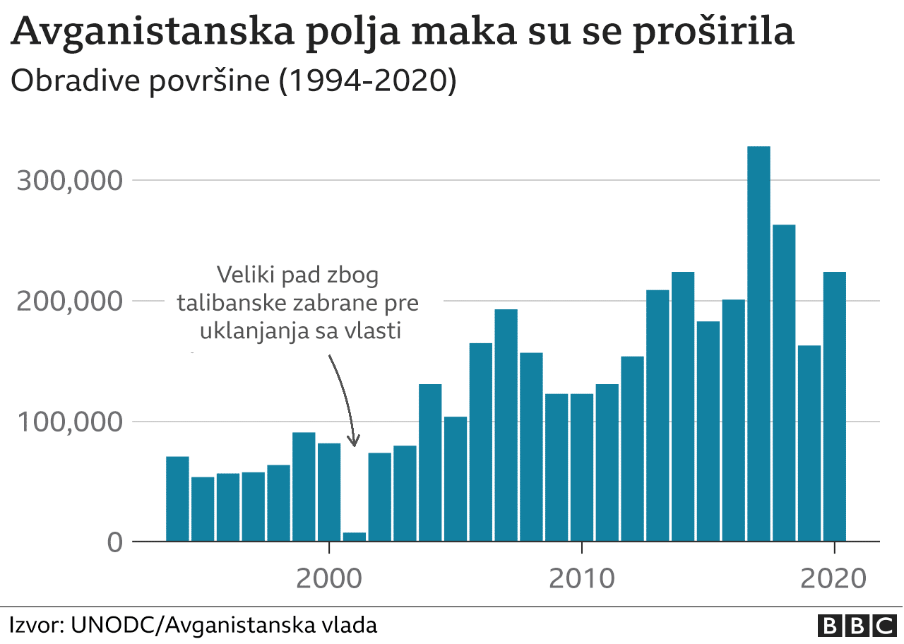 Avganistan, droga